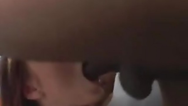 White girl throated hard by multiple cock