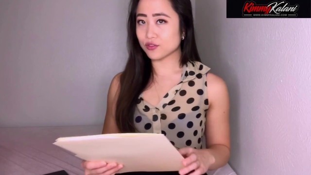 Your Secretary wants a Raise from her Boss -ASMR- Kimmy Kalani (Teaser)