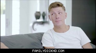 Hunk Step Dad Out Of Prison Sex With Blonde Twink Step Son
