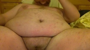 Fat FTM bear dildos both holes