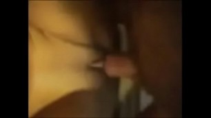 Guy cums inside of Latina in motel