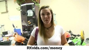 Gorgeous teens getting fucked for money 36