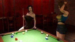 Nursing Back To Pleasure: Playing Pool With Two Sexy Girls Ep 74 part 2
